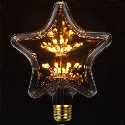 OEM Lampadine Led Edison, Lampadine Decorative A Effetto Fuochi D'Artificio, Lampadine A Filamento Led, Lampadine Decorative A Sfera, Attacco E27 Ac85-265v 2300k (stella) OEM Lampadine Led Edison, Lampadine Decorative A Effetto Fuochi D'Artificio, Lampadine A Filamento Led, Lampadine Decorative A Sfera, Attacco E27 Ac85-265v 2300k (stella)