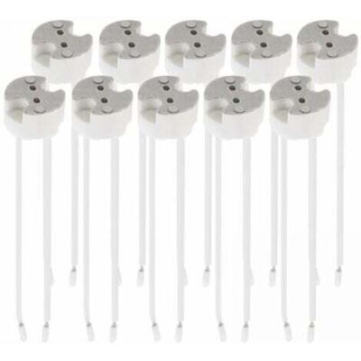 OEM Confezione Da 15 Portalampade Gu5.3 - Attacco Gu5.3 O Mr16 - Portalampada Con Cavo Da 12v - Per Lampadine Come Led, Alogene E Faretti OEM Confezione Da 15 Portalampade Gu5.3 - Attacco Gu5.3 O Mr16 - Portalampada Con Cavo Da 12v - Per Lampadine Come Led, Alogene E Faretti