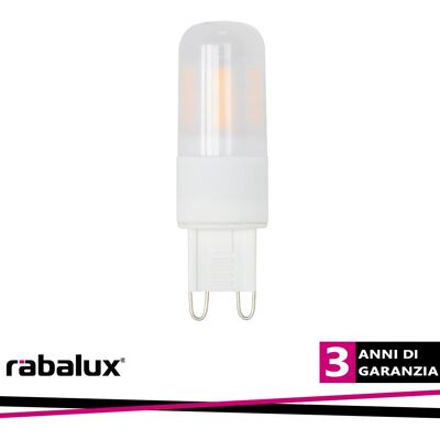 RABALUX Smd Led, G9, 3w, 350lm, 4000k - Luce Naturale RABALUX Smd Led, G9, 3w, 350lm, 4000k - Luce Naturale