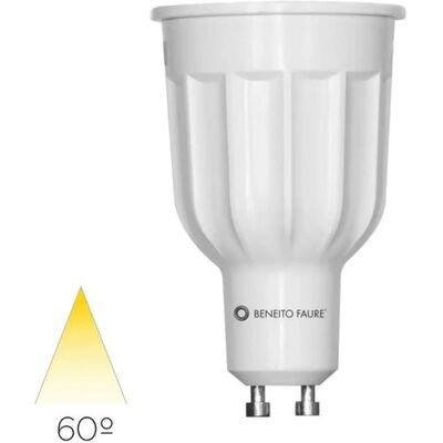 BENEITO FAURE Lampadina Led Dicroica Beneito & Faure Power Gu10 12w 3000k 60º - Alta Efficienza Energetica Per Illuminazione D'Interni Professionale BENEITO FAURE Lampadina Led Dicroica Beneito & Faure Power Gu10 12w 3000k 60º - Alta Efficienza Energetica Per Illuminazione D'Interni Professionale