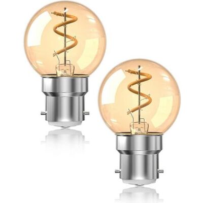 OEM Lampada Led Vintage Con Attacco A Baionetta B22, 1 W, Luce Notturna, Bianco Caldo 2200 K, Equivalente A Una Lampadina A Incandescenza Da 15 W, Non Dimmerabile. OEM Lampada Led Vintage Con Attacco A Baionetta B22, 1 W, Luce Notturna, Bianco Caldo 2200 K, Equivalente A Una Lampadina A Incandescenza Da 15 W, Non Dimmerabile.