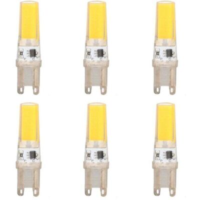 OEM Lampadine Led G9 Da 9w – Bianco Freddo 6500k, 500 Lm, Senza Sfarfallio, Dimmerabili – Confezione Da 6 OEM Lampadine Led G9 Da 9w – Bianco Freddo 6500k, 500 Lm, Senza Sfarfallio, Dimmerabili – Confezione Da 6