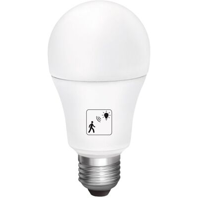 Lampadina LED MATEL E27 10W con Sensore di Movimento - Calda Lampadina LED MATEL E27 10W con Sensore di Movimento - Calda