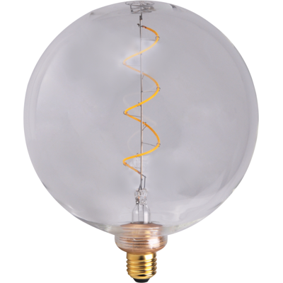 GOLDLUX Lampadina Led Filament G200 Trasp. E27 4,2w 470lm 4000k Polux GOLDLUX Lampadina Led Filament G200 Trasp. E27 4,2w 470lm 4000k Polux