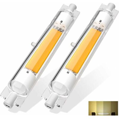 XISRENS Confezione Da 2 Lampadine Led R7s Da 118 Mm Dimmerabili, 20 W, Luce Bianca Naturale 4500k, Senza Sfarfallio, Lineari. Sostituiscono Le Lampade Alogene. XISRENS Confezione Da 2 Lampadine Led R7s Da 118 Mm Dimmerabili, 20 W, Luce Bianca Naturale 4500k, Senza Sfarfallio, Lineari. Sostituiscono Le Lampade Alogene.