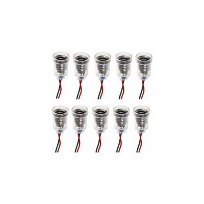 OEM Lampadine Led E10, Attacco A Vite, Piccole Lampadine A Candela, Portalampada Piccolo, Base Portalampada Con Filo, Presa Per Esperimenti Domestici, Test Di Circuiti Elettrici, Accessori Per L'Illuminaz OEM Lampadine Led E10, Attacco A Vite, Piccole Lampadine A Candela, Portalampada Piccolo, Base Portalampada Con Filo, Presa Per Esperimenti Domestici, Test Di Circuiti Elettrici, Accessori Per L'Illuminaz