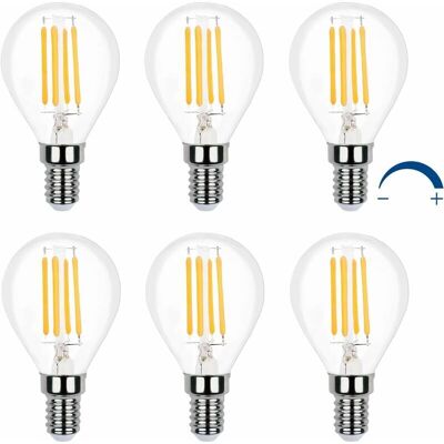 OEM Lampadina Led Decorativa A Globo G45 E14 4w – Bianco Caldo 2700k, Equivalente A 40w, Vetro Trasparente, Confezione Da 1 OEM Lampadina Led Decorativa A Globo G45 E14 4w – Bianco Caldo 2700k, Equivalente A 40w, Vetro Trasparente, Confezione Da 1
