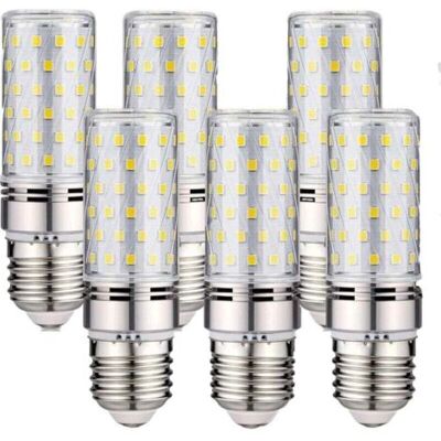 OEM Confezione Da 6 Lampadine Led E27 - 16w Bianco Freddo 6000k 1600lm (equivalente A Una Lampadina Alogena Da 150w) Ac 200-240v, Non Dimmerabili, Attacco A Vite E27 Grande, Angolo Del Fascio Luminoso Di OEM Confezione Da 6 Lampadine Led E27 - 16w Bianco Freddo 6000k 1600lm (equivalente A Una Lampadina Alogena Da 150w) Ac 200-240v, Non Dimmerabili, Attacco A Vite E27 Grande, Angolo Del Fascio Luminoso Di