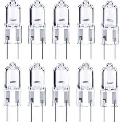 TIGREZY Lampadine Alogene Dimmerabili G6.35 50w 12v, 650lm Bianco Caldo 2700k, Lampadina A Capsula Trasparente, Alogena A Due Pin Gy6.35 (10) TIGREZY Lampadine Alogene Dimmerabili G6.35 50w 12v, 650lm Bianco Caldo 2700k, Lampadina A Capsula Trasparente, Alogena A Due Pin Gy6.35 (10)