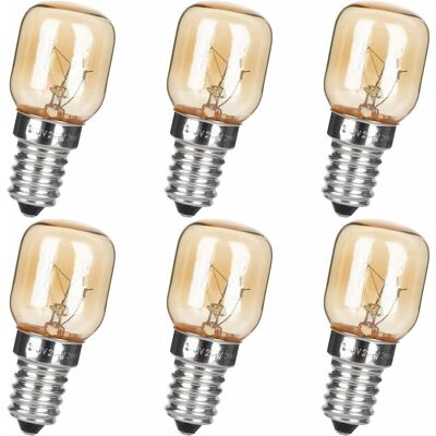 OEM Lampadine Led E14 Confezione Da 6 Lampadine Per Lampada Di Sale, 25w T25 E14 230-240v Lampadine Led Trasparenti Dimmerabili Per Microonde/frigorifero/lampada Di Sale Dell'himalaya/congelatori/lampadin OEM Lampadine Led E14 Confezione Da 6 Lampadine Per Lampada Di Sale, 25w T25 E14 230-240v Lampadine Led Trasparenti Dimmerabili Per Microonde/frigorifero/lampada Di Sale Dell'himalaya/congelatori/lampadin