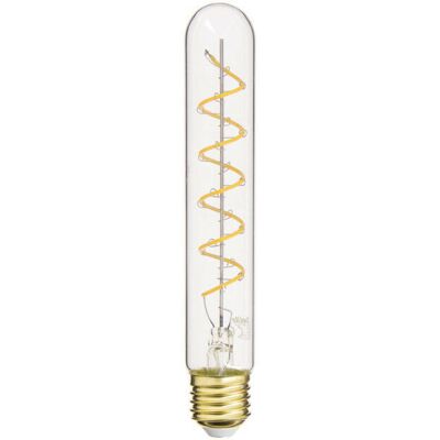 ALOVEZ Ampolla Led Retrò A Forma Di Tubo T185, Attacco E27, 4 W (equivalente A 20 W), 200 Lm, Luce Bianca Calda, Ideale Per Lampadari E Applique ALOVEZ Ampolla Led Retrò A Forma Di Tubo T185, Attacco E27, 4 W (equivalente A 20 W), 200 Lm, Luce Bianca Calda, Ideale Per Lampadari E Applique