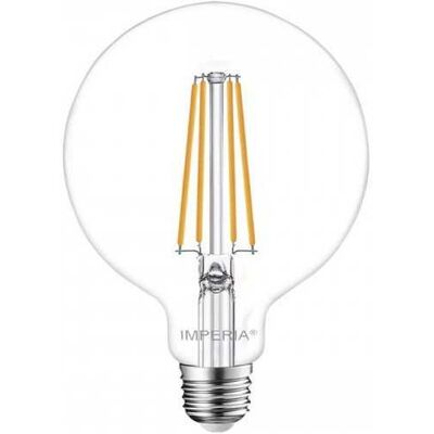 Imperia Lampadina Led Maxisfera Filament 15w G125 Luce Fredda Imperia Lampadina Led Maxisfera Filament 15w G125 Luce Fredda