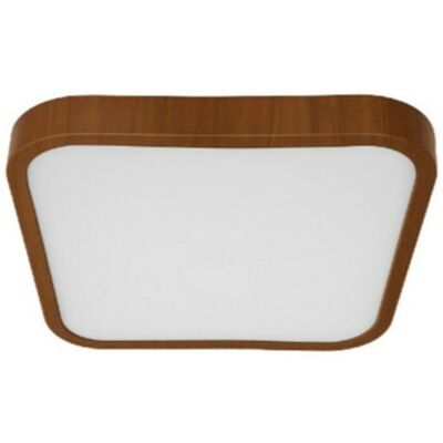SILVER ELECTRONICS Plafoniera Led 36w Cct Square Wood Silver Hydra 490520 SILVER ELECTRONICS Plafoniera Led 36w Cct Square Wood Silver Hydra 490520