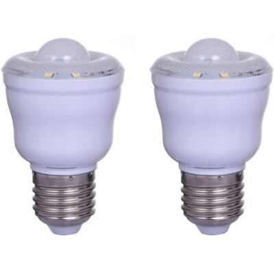 OEM Confezione Da 2 Lampadine Con Sensore Di Movimento Pir Con Attacco E27, 2w, Luce Bianca Calda 3000k, Luce Notturna Con Accensione/spegnimento Automatico, Ac 220-240v, Non Dimmerabili. OEM Confezione Da 2 Lampadine Con Sensore Di Movimento Pir Con Attacco E27, 2w, Luce Bianca Calda 3000k, Luce Notturna Con Accensione/spegnimento Automatico, Ac 220-240v, Non Dimmerabili.