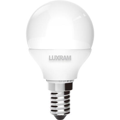 Luxram Lampadina E14 (slim) Sferica Value Plus Led 4w 4000k 380lm -a+ Luxram Lampadina E14 (slim) Sferica Value Plus Led 4w 4000k 380lm -a+
