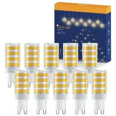 OEM Lampadina Led G9 Da 5w, Bianco Caldo 3000k, 550lm, Non Dimmerabile, Senza Sfarfallio, Equivalente A Una Lampadina Alogena Da 50w, A Risparmio Energetico Per Camera Da Letto, Soggiorno, Cucina, Confezi OEM Lampadina Led G9 Da 5w, Bianco Caldo 3000k, 550lm, Non Dimmerabile, Senza Sfarfallio, Equivalente A Una Lampadina Alogena Da 50w, A Risparmio Energetico Per Camera Da Letto, Soggiorno, Cucina, Confezi