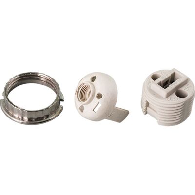 INTERLUSA Lampada 3 Pezzi Porcellana Bianco G9 INTERLUSA Lampada 3 Pezzi Porcellana Bianco G9