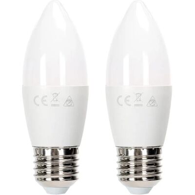 AIGOSTAR Lampadina C37 12w 4000k 2 Pezzi AIGOSTAR Lampadina C37 12w 4000k 2 Pezzi