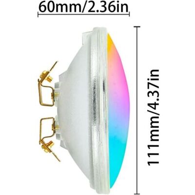 OEM Lampada Led Rgb Par36 9w Con Telecomando Per Illuminazione Esterna Piscina Giardino E Veicoli Ac Dc 12v - Autres OEM Lampada Led Rgb Par36 9w Con Telecomando Per Illuminazione Esterna Piscina Giardino E Veicoli Ac Dc 12v - Autres