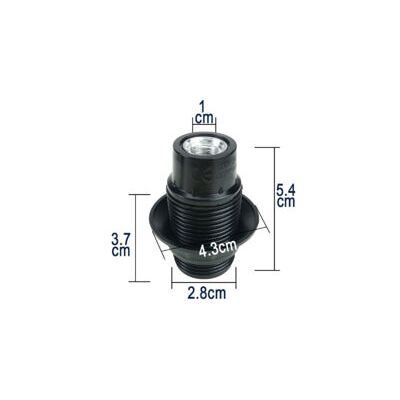 OEM 10 Portalampade E14 Adatti Per Lampadine A Vite E14 E Lampade A Risparmio Energetico A Vite, Portalampade In Plastica Con Buona Conduttività Elettrica (nero) - Crezuo OEM 10 Portalampade E14 Adatti Per Lampadine A Vite E14 E Lampade A Risparmio Energetico A Vite, Portalampade In Plastica Con Buona Conduttività Elettrica (nero) - Crezuo
