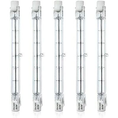TREETALK Lampada Alogena - R7s Dimmerabile 118mm 300w Lampada Alogena A Spillo Ac220-240v 5900lm J118 Proiettore Alogeno Lineare Per Illuminazione Paesaggistica, Sicurezza, Illuminazione Stradale (confezione D TREETALK Lampada Alogena - R7s Dimmerabile 118mm 300w Lampada Alogena A Spillo Ac220-240v 5900lm J118 Proiettore Alogeno Lineare Per Illuminazione Paesaggistica, Sicurezza, Illuminazione Stradale (confezione D