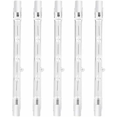 OEM Lampadina Alogena A Matita Dimmerabile R7s Da 100w, 118mm, Luce Bianca Calda 2800k, Faretto Lineare R7s, Alimentazione Ac 220-240v Per Illuminazione Domestica, Lavorativa, Ecc. (5 Pezzi) OEM Lampadina Alogena A Matita Dimmerabile R7s Da 100w, 118mm, Luce Bianca Calda 2800k, Faretto Lineare R7s, Alimentazione Ac 220-240v Per Illuminazione Domestica, Lavorativa, Ecc. (5 Pezzi)