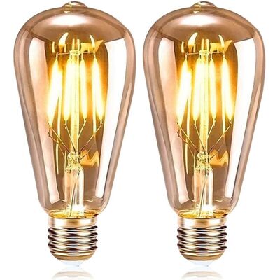 OEM Lampadine Led E27, Lampadine Led A Vite, Lampadine Retrò, Lampadine A Risparmio Energetico, 2700k, 40w Bianco Caldo OEM Lampadine Led E27, Lampadine Led A Vite, Lampadine Retrò, Lampadine A Risparmio Energetico, 2700k, 40w Bianco Caldo