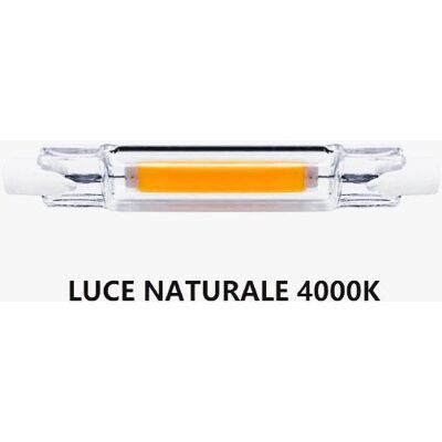 BOT LIGHTING R7s Lampadina Lineare In Vetro A Led 4w Luce Naturale 4000k 470lm BOT LIGHTING R7s Lampadina Lineare In Vetro A Led 4w Luce Naturale 4000k 470lm