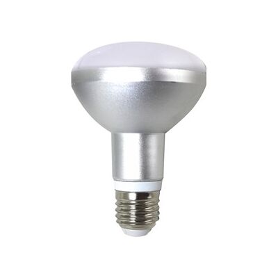Silver Electronics R80 E27 Lampadina LED Bianco Grigio - Lampadina LED Silver Electronics R80 E27 Lampadina LED Bianco Grigio - Lampadina LED