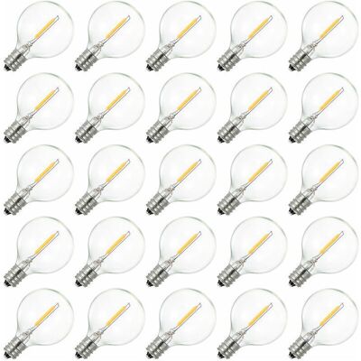 URSUS Lampadina Led A Globo Ac230v, Attacco E12, Ip44 Resistente All'acqua, Luce Bianca Calda, Ideale Per Decorazioni Domestiche, Feste E Matrimoni. URSUS Lampadina Led A Globo Ac230v, Attacco E12, Ip44 Resistente All'acqua, Luce Bianca Calda, Ideale Per Decorazioni Domestiche, Feste E Matrimoni.