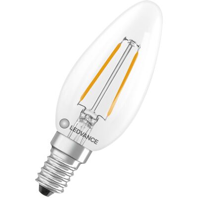 LEDVANCE Led Classic B 25 Filament, 1.8w, E14, 2700k, 4099854466298 LEDVANCE Led Classic B 25 Filament, 1.8w, E14, 2700k, 4099854466298