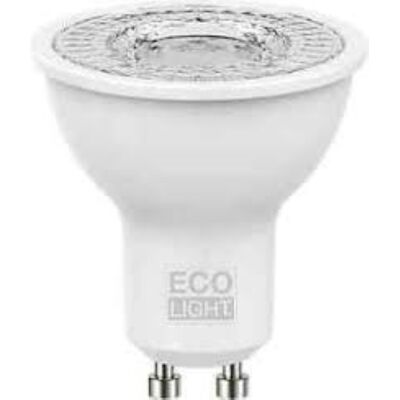 ECOLIGHT Lampadine Led Gu10 Spot 6w3000k ECOLIGHT Lampadine Led Gu10 Spot 6w3000k