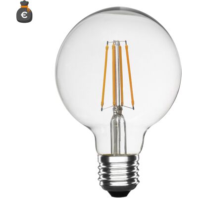ALCAPOWER Lampadina Led Globo G125 Filamento Trasparente 12w 1850lm 6000k E27 Luce Fredda Ø125x175mm Classe D Efficiente E Durevole G125fil ALCAPOWER Lampadina Led Globo G125 Filamento Trasparente 12w 1850lm 6000k E27 Luce Fredda Ø125x175mm Classe D Efficiente E Durevole G125fil