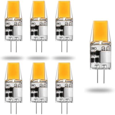 OEM Lampadina Led G4 5w 41mm - 12v, Bianco Caldo 3000k, Equivalente A Una Lampadina Alogena Da 50w, Confezione Da 6, Illuminazione OEM Lampadina Led G4 5w 41mm - 12v, Bianco Caldo 3000k, Equivalente A Una Lampadina Alogena Da 50w, Confezione Da 6, Illuminazione