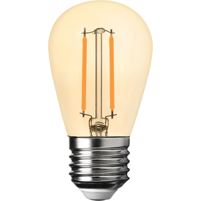 OEM Lampadina Led Decorativa E27 1w St45 Ambra Calda OEM Lampadina Led Decorativa E27 1w St45 Ambra Calda