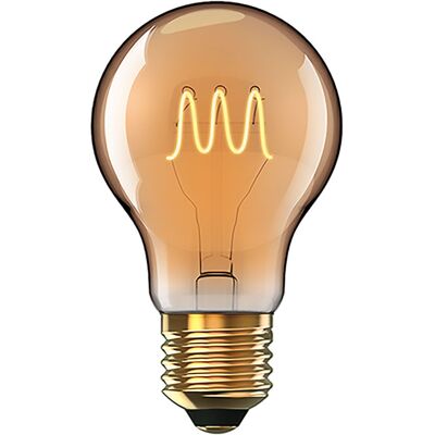 Luxram Lampadina E27 (spessa) Gls (standard) Classic Decoled Dimmerabile 5w 1800k 280lm Amber-a Luxram Lampadina E27 (spessa) Gls (standard) Classic Decoled Dimmerabile 5w 1800k 280lm Amber-a