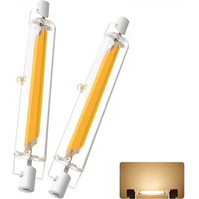OEM Confezione Da 2 Lampadine Led R7s, 78 Mm, 1200 Lumen, 10 W Equivalenti A Una Lampadina Alogena Da 100 W, 360 Gradi, Non Dimmerabili, Led R7s Sottili Da 189 Mm Per Plafoniere/pavimenti, Bianco Caldo 30 OEM Confezione Da 2 Lampadine Led R7s, 78 Mm, 1200 Lumen, 10 W Equivalenti A Una Lampadina Alogena Da 100 W, 360 Gradi, Non Dimmerabili, Led R7s Sottili Da 189 Mm Per Plafoniere/pavimenti, Bianco Caldo 30