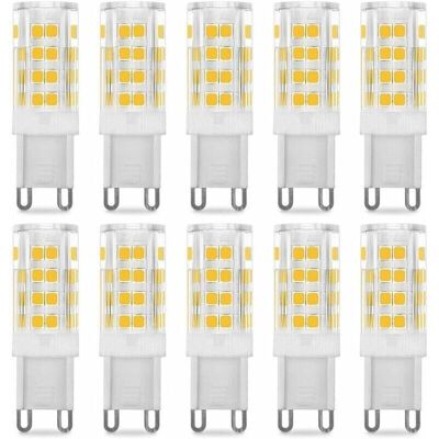 OEM Lampadina Led G9 Da 5w (equivalente A 40w) – Luce Bianca Calda 3000k, Angolo Del Fascio Luminoso Di 360°, 220–240v, Confezione Da 10 OEM Lampadina Led G9 Da 5w (equivalente A 40w) – Luce Bianca Calda 3000k, Angolo Del Fascio Luminoso Di 360°, 220–240v, Confezione Da 10