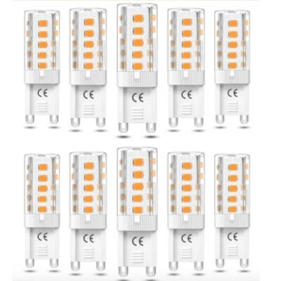 OEM Lampadina Led G9 5w – Luce Bianca Calda – Confezione Da 10 OEM Lampadina Led G9 5w – Luce Bianca Calda – Confezione Da 10