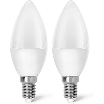 AIGOSTAR Lampada C37 Led 9w 840 Lumen 2 Pezzi AIGOSTAR Lampada C37 Led 9w 840 Lumen 2 Pezzi