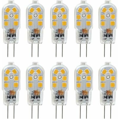 OEM Lampadina Led G4 12v, Equivalente A 2w, Lampada Alogena Da 20w, Senza Sfarfallio, 200lm, Bianco Caldo 3000k, Angolo Del Fascio Luminoso Di 360°, Non Dimmerabile, Confezione Da 10 OEM Lampadina Led G4 12v, Equivalente A 2w, Lampada Alogena Da 20w, Senza Sfarfallio, 200lm, Bianco Caldo 3000k, Angolo Del Fascio Luminoso Di 360°, Non Dimmerabile, Confezione Da 10