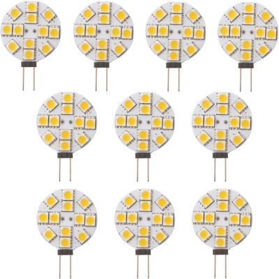 DPZO Confezione Da 10 Lampadine Led G4, Non Dimmerabili, 2700k, Fascio Luminoso Di 110°, Sostituzione Alogena Da 20w, Adatte Per Cucine, Camper, Roulotte, Barche, Ca/cc 12v [classe Di Efficienza Energetica DPZO Confezione Da 10 Lampadine Led G4, Non Dimmerabili, 2700k, Fascio Luminoso Di 110°, Sostituzione Alogena Da 20w, Adatte Per Cucine, Camper, Roulotte, Barche, Ca/cc 12v [classe Di Efficienza Energetica