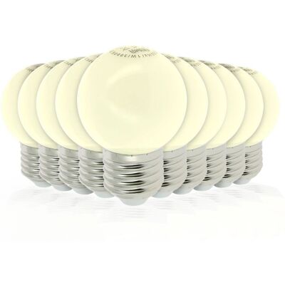 ARUM LIGHTING - Set Di 10 Lampadine A Led Bianche Calde 1 Watt (equivalenti A 10 Watt) Garland Guinguette E27 ARUM LIGHTING - Set Di 10 Lampadine A Led Bianche Calde 1 Watt (equivalenti A 10 Watt) Garland Guinguette E27