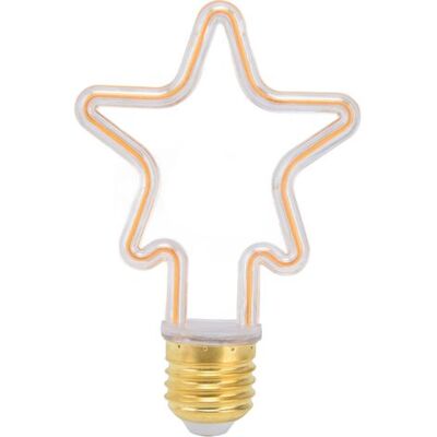 OEM Led Light Bulb E27 Thread Socket Star Line Shape Retro Home Decoration Holiday Lighting Decor OEM Led Light Bulb E27 Thread Socket Star Line Shape Retro Home Decoration Holiday Lighting Decor