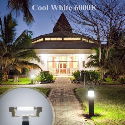 OEM Lampadina Led R7s Da 118 Mm – 9 W, 1300 Lm, 6000 K Bianco Freddo, Non Dimmerabile, Equivalente A 125 W, Per Faretto/applique – 2 Pezzi OEM Lampadina Led R7s Da 118 Mm – 9 W, 1300 Lm, 6000 K Bianco Freddo, Non Dimmerabile, Equivalente A 125 W, Per Faretto/applique – 2 Pezzi