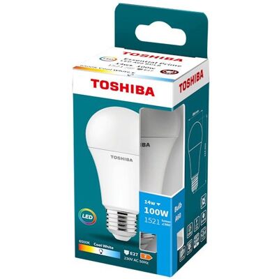 Toshiba Lampada A60 Led 14w 6500k Toshiba Lampada A60 Led 14w 6500k