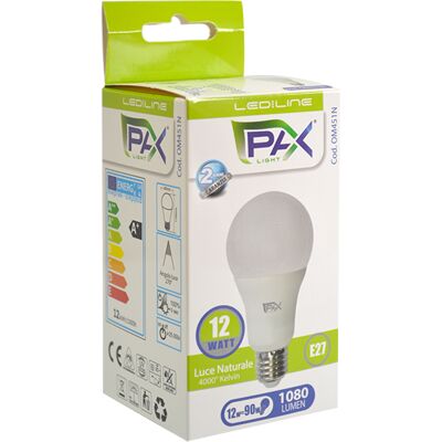 Omega Goccia Led A60 12w 4000k 1080lm E27 A+ Omega Goccia Led A60 12w 4000k 1080lm E27 A+