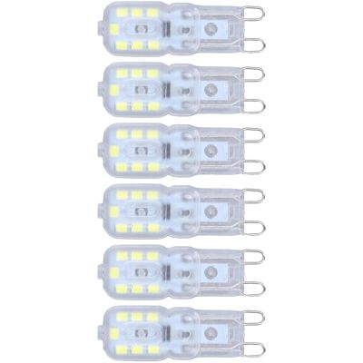 YOTOWN Confezione Da 6 Lampadine Dimmerabili G9 Da 3w – 110v – Luce Calda – Lampada Da Tavolo/soffitto – Piccola YOTOWN Confezione Da 6 Lampadine Dimmerabili G9 Da 3w – 110v – Luce Calda – Lampada Da Tavolo/soffitto – Piccola