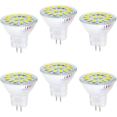 OEM Lampadine Led Mr11, Confezione Da 6, Led Da 5w, Sostituiscono Le Lampadine Alogene Da 40w, Attacco Gu4 A Doppio Pin, 6500k, Ac/dc 12v. OEM Lampadine Led Mr11, Confezione Da 6, Led Da 5w, Sostituiscono Le Lampadine Alogene Da 40w, Attacco Gu4 A Doppio Pin, 6500k, Ac/dc 12v.