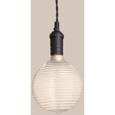 F-BRIGHT Lampadina Decorativa A Rilievo Led E27 4w 4000k G80 F-BRIGHT Lampadina Decorativa A Rilievo Led E27 4w 4000k G80